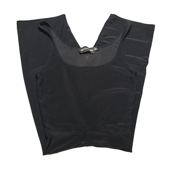 Prettylittlething Black Jumpsuit Shorts XS - Picture 4 of 7